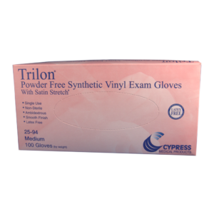 Trilon Vinyl Synthetic Exam Gloves