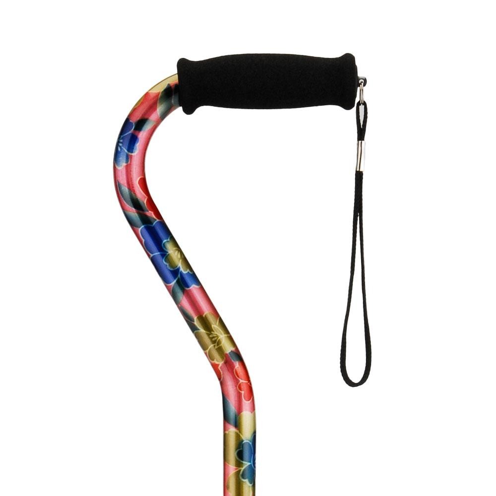 Offset Designer Cane with Strap - Image 17