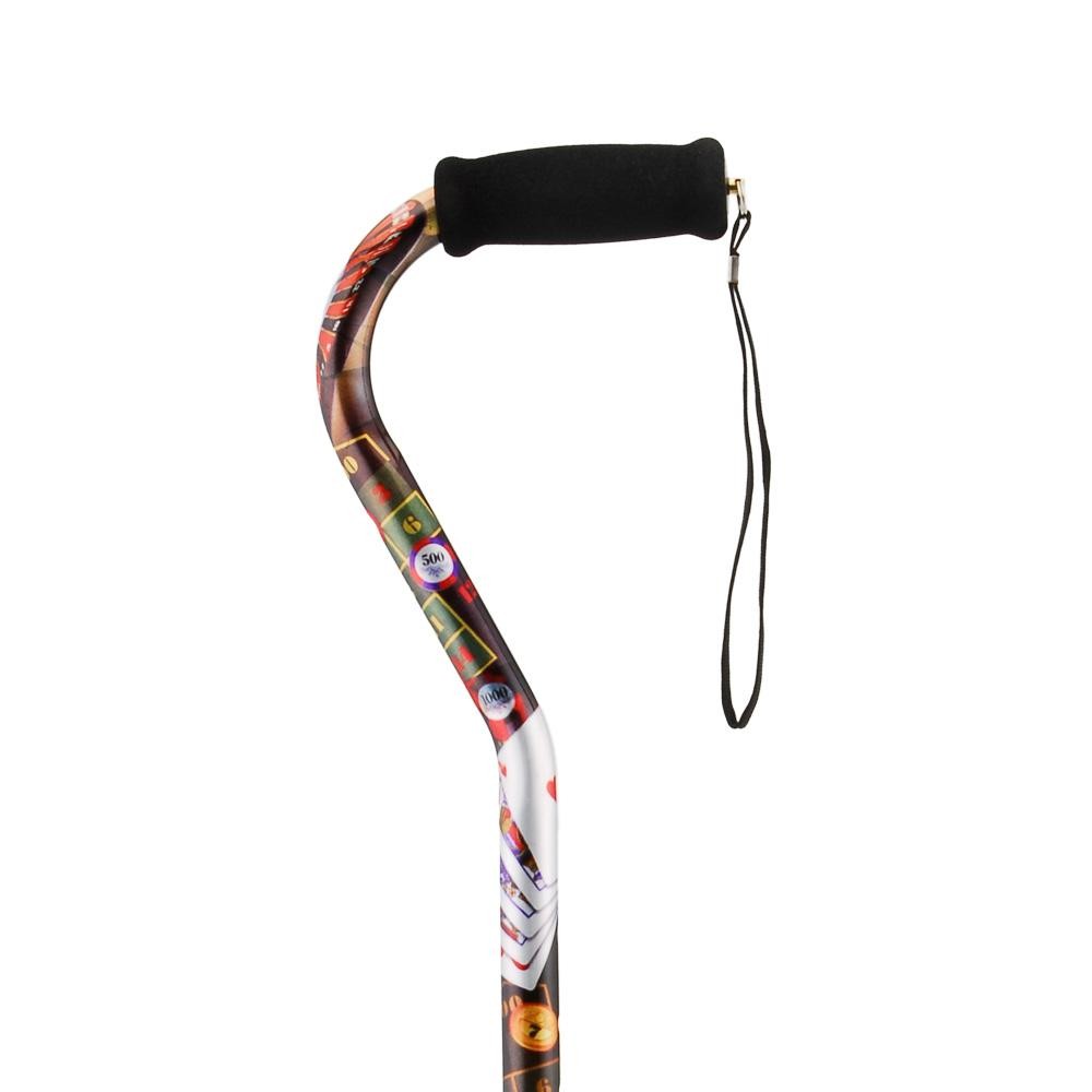 Offset Designer Cane with Strap - Image 27