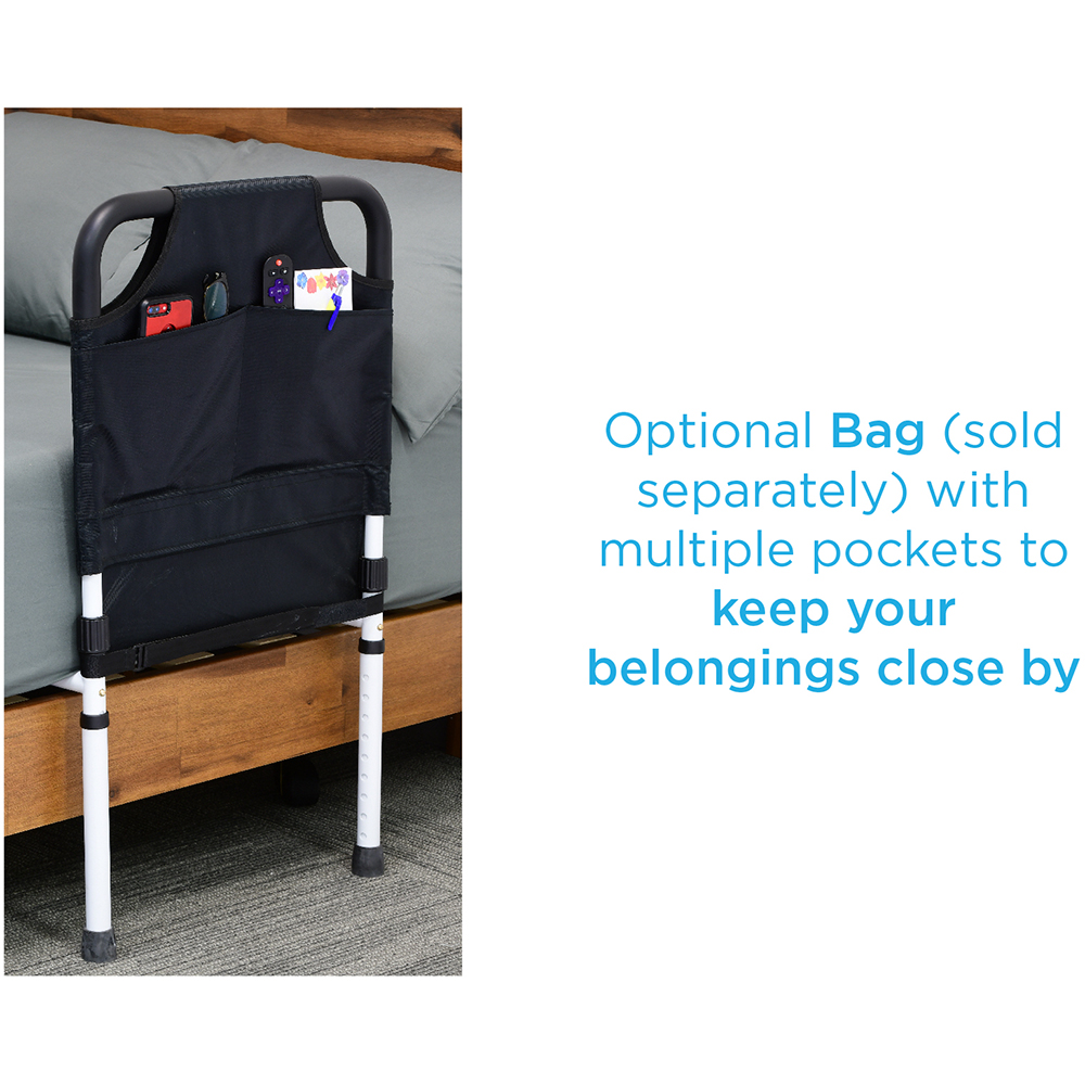 Home Bed Rail with Legs Non-Folding - Image 3