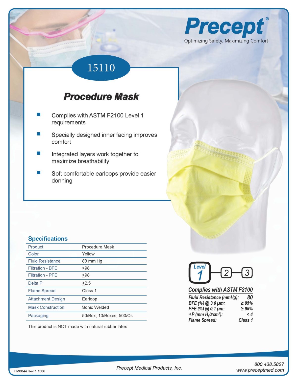 Precept Procedure Mask