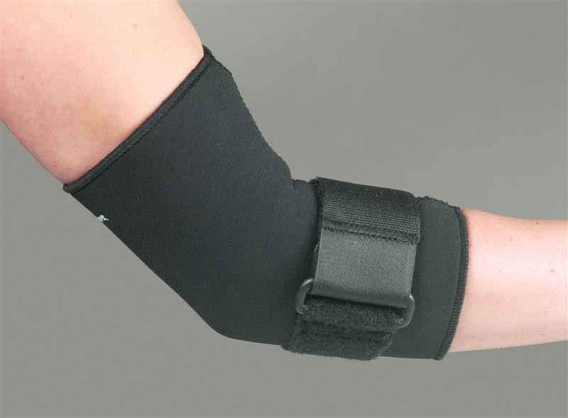 Safe-T-Sport® Neoprene Elbow Sleeve with Loop Lock