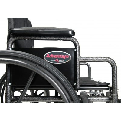 Advantage 18" x 16", Detachable Desk Arm, Swingaway Footrest - Image 3