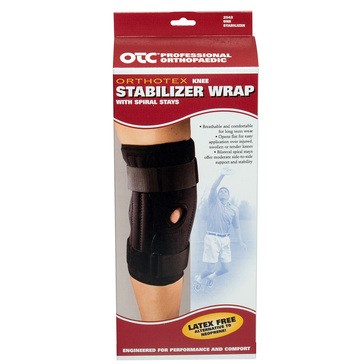 Orthotex Knee Stabilizer Wrap - Spiral Stays - Image 2