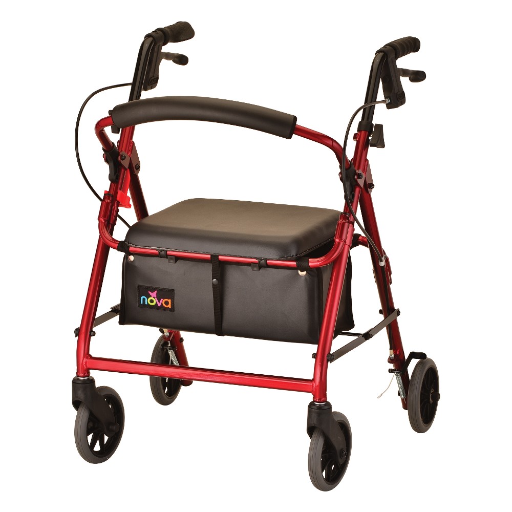 GetGO Junior Rolling Walker, Red