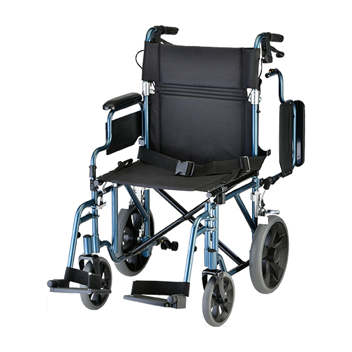 Transport Chair with 12″ Rear Wheels