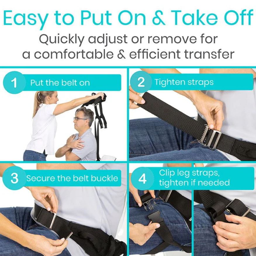 Transfer Belt with Leg Straps - Image 5