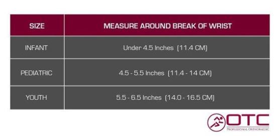 Kidsline Wrist Splint - Soft Foam - Image 3