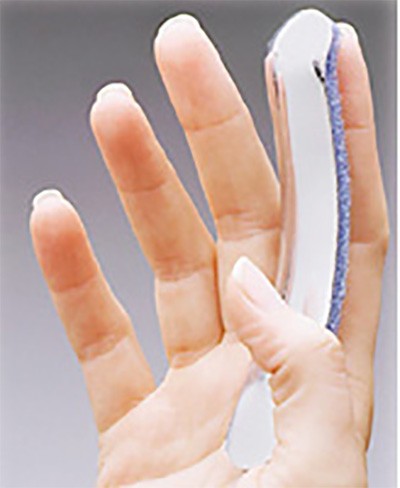 CURVED/GUTTER FINGER SPLINT