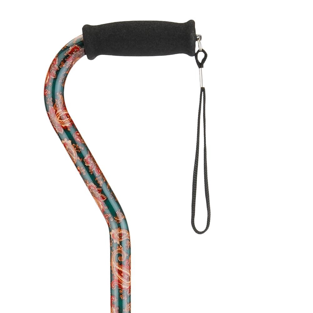 Offset Designer Cane with Strap - Image 11