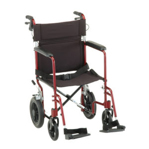 Transport Chair with 12″ Rear Wheels